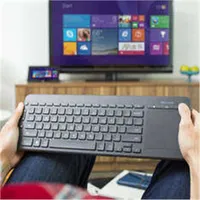 Vezetéknélküli billentyűzet + TouchPad Microsoft All-in-One Media fekete HU illusztráció, fotó 4