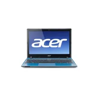 ACER Aspire One AO756-987BXBB 11,6 PDC 987 1,5GHz/4GB/500GB/Win8/Kék netbook illusztráció, fotó 1