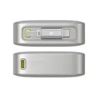 Baseus Free2Pull gyorstöltő powerbank 10000 mAh, 30W, beépített USB Type-C kábe illusztráció, fotó 4