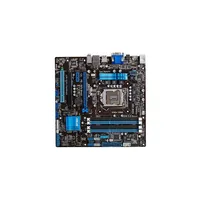 Asus mATX skt1155 Z77, 4xDDR3 2400MHz, 2xPCI-E, 2xSATA3, 1xGBE LAN, 10xUSB2.0, illusztráció, fotó 2