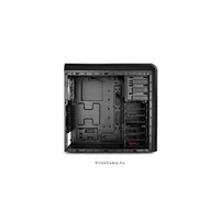 Számítógépház ATX mATX 2xUSB3.0 2xUSB2.0 DEEPCOOL PANGU SW fekete ablakos feket illusztráció, fotó 5