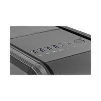 Számítógépház ATX mATX 2xUSB3.0 2xUSB2.0 DEEPCOOL PANGU V2 fekete fekete belső illusztráció, fotó 5