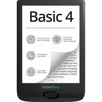 e-book olvasó 6  PocketBook Basic4  Fekete illusztráció, fotó 1