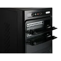 midiház USB2+audio fekete illusztráció, fotó 2