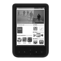 e-book olvasó 3464B 6  e-ink panel, 800x600, 4GB memória, µSD foglalat, zenelej illusztráció, fotó 1