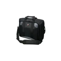 Notebook táska 16  Monza Top Loading Fekete Anyaga: 420D Cross Jacquard Nylon / illusztráció, fotó 1