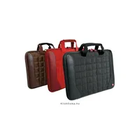 Notebook Skin 10-12  BERLIN SKIN RED, piros fogantyúval + 2 zseb illusztráció, fotó 3