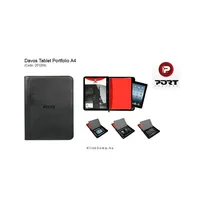 A4 Tablet folió DAVOS black/red Univerzális illusztráció, fotó 4