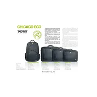 Notebook táska 16  CHICAGO ECO Fekete újrafelhasznált palackokból illusztráció, fotó 4