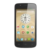Dual sim mobiltelefon 4.5  IPS QHD QC Android 1GB/8GB 8.0MP/2.0 MP fehér illusztráció, fotó 1
