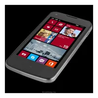 Dual sim mobiltelefon 4  IPS WVGA QC Windows 8.1 512MB/4GB 8.0MP/0.3MP fekete illusztráció, fotó 5