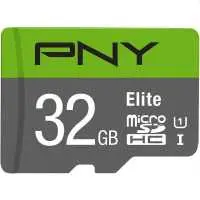32GB Memória-kártya microSDXC Elite Class10 +adapterrel PNY P-SDU32GU185GW-GE Technikai adatok