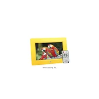 Rollei Degas DPF-70 7  sárga digitális képkeret illusztráció, fotó 1