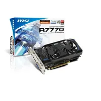PCI-E AMD HD7770 1024MB, GDDR5, 128bit, 1020/4500Mhz, DX11, DVI, HDMI, 2xmDP, C illusztráció, fotó 1