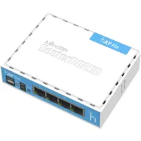 WiFi Router MikroTik hAP lite classic RB941-2nd L4 32Mb 4x FE LAN RB941-2ND Technikai adatok