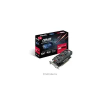 VGA RX-560 4GB DDR5 OC PCI-Ex16x ASUS AMD Videokártya illusztráció, fotó 3