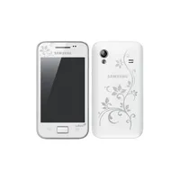 GT-S5830i Galaxy ACE Pure White La Fleur mobiltelefon illusztráció, fotó 1