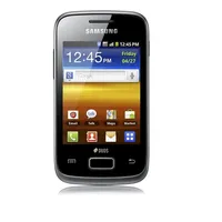 GT-S6102 Galaxy Y Dual SIM Strong Black mobiltelefon illusztráció, fotó 2