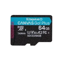 Memória-kártya 64GB microSDXC Class10 Kingston Canvas Go! Plus SDCG3_64GBSP Technikai adatok