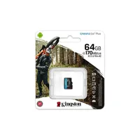 Memória-kártya 64GB SD micro (SDXC Class 10  UHS-I U3) Kingston Canvas Go! Plus illusztráció, fotó 3