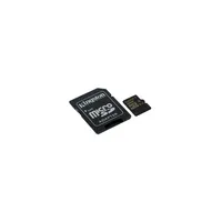 Memória-kártya 16GB SD micro Kingston SDCG/16GB adapterrel illusztráció, fotó 2