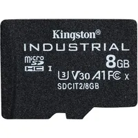 Memória-kártya 8GB microSDHC Class10 Kingston Industrial illusztráció, fotó 2