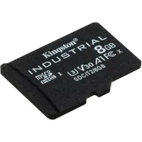 Memória-kártya 8GB microSDHC Class10 Kingston Industrial + olvasó illusztráció, fotó 3