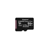 Memória-kártya 64GB microSDXC Class10 Kingston Canvas Select Plus SDCS2_64GBSP Technikai adatok