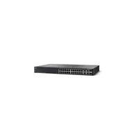 Cisco 24port LAN 10 100Mbps POE+ 2 Gig Uplinks menedzselhető rack switch SF300-24PP-K9-EU Technikai adatok