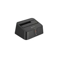 HDD Dokkoló QuickPort XT fekete; 2,5 -3,5  SataHDD; USB-eSata csatlakozó; One c illusztráció, fotó 3