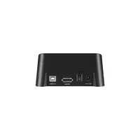 HDD Dokkoló QuickPort XT fekete; 2,5 -3,5  SataHDD; USB-eSata csatlakozó; One c illusztráció, fotó 4