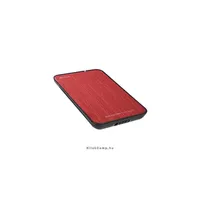 Külső HDD Ház 2.5  QuickStore Portable vörös; max 9,5mm 2,5  Sata HDD USB csatl illusztráció, fotó 1