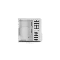 Számítógépház Vaya Value fehér; fehér belső; ablakos; alsó táp; ATX,mATX; 1xUSB illusztráció, fotó 3