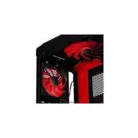 Számítógépház Tauron fekete; vörös belső; ATX,mATX; alsó táp; 3x120mm+170mm v.; illusztráció, fotó 3