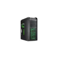 Számítógépház Tauron fekete; zöld belső; ATX,mATX; alsó táp; 3x120mm+170mm v.; illusztráció, fotó 1