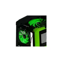 Számítógépház Tauron fekete; zöld belső; ATX,mATX; alsó táp; 3x120mm+170mm v.; illusztráció, fotó 4