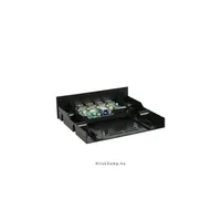 USB3.0 Hub V2 Beépíthető 3,5  és 5,25  helyre építhető; 4port; USB3.0; fekete; illusztráció, fotó 3