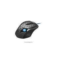 Gamer egér USB Sharkoon Drakonia Black Avago9800 pikkely mintás illusztráció, fotó 2