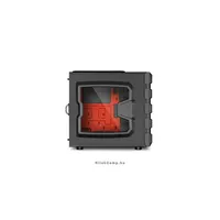 Számítógépház BD28  Bulldozer  fekete; vörös belső; mATX; 2xUSB3.0; 2xUSB2.0; I illusztráció, fotó 4