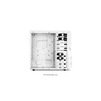 Számítógépház ATX mATX 1xUSB3.0 1xUSB2.0 I/O SHARKOON Vaya II Value fehér fehér illusztráció, fotó 3