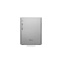 Számítógépház CA-M ezüst; ezüst belső; mATX; mITX; 2xUSB3.0; 2xUSB2.0; I/O; alu illusztráció, fotó 2