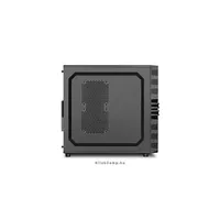 Számítógépház ATX mATX mITX 2xUSB3.0 I/O SHARKOON VG4-V fekete fekete belső als illusztráció, fotó 4