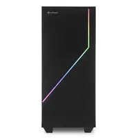 Számítógépház ATX ház Sharkoon RGB FLOW MidTower illusztráció, fotó 2