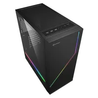 Számítógépház ATX ház Sharkoon RGB FLOW MidTower illusztráció, fotó 3