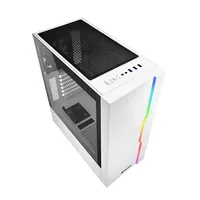 Számítógépház ATX ház Sharkoon RGB Slider White FullTower illusztráció, fotó 3