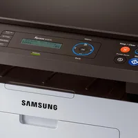 SL-M2070 3 in 1 multifunkciós nyomtató Szürke, 20ppm/1200dpi, USB 2.0, 128MB, 1 illusztráció, fotó 1