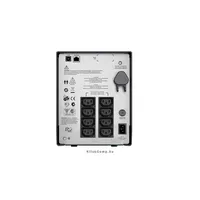 Szünetmentes tápegység 1000VA APC Smart-UPS C LCD illusztráció, fotó 2
