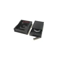 SNT mobilrack SATA, műanyag, fekete illusztráció, fotó 2