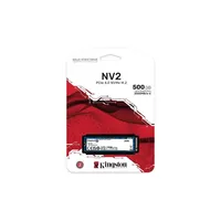 500GB SSD M.2 NVMe 2280 PCIe 4.0 NV2 KINGSTON SNV2S/500G illusztráció, fotó 2