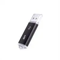 4GB Pendrive USB2.0 fekete Silicon Power Ultima U02 illusztráció, fotó 5